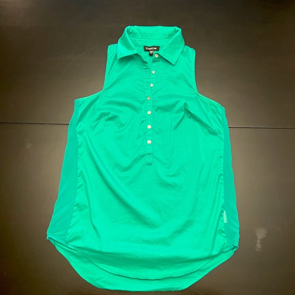 Bebe sleeveless button down shirt - Picture 1 of 6